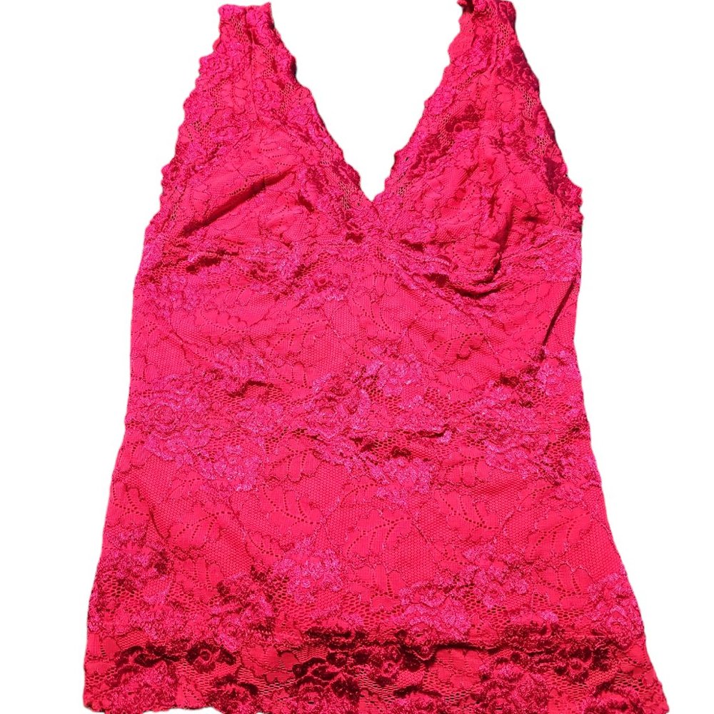 BEBE LACE TANK SZ. SMALL